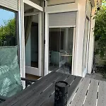 شقة Kleine Perle Mit Bodenseeblick Und Sonnenterrasse دايزندورف