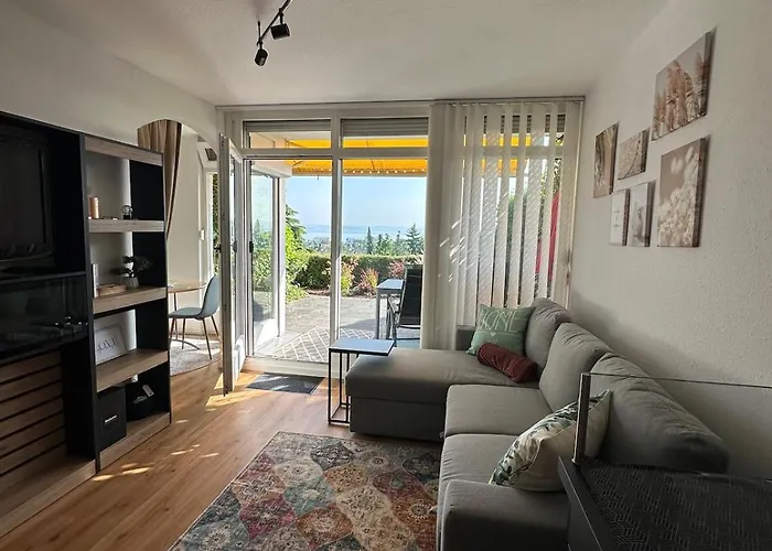 Appartement Kleine Perle Mit Bodenseeblick Und Sonnenterrasse